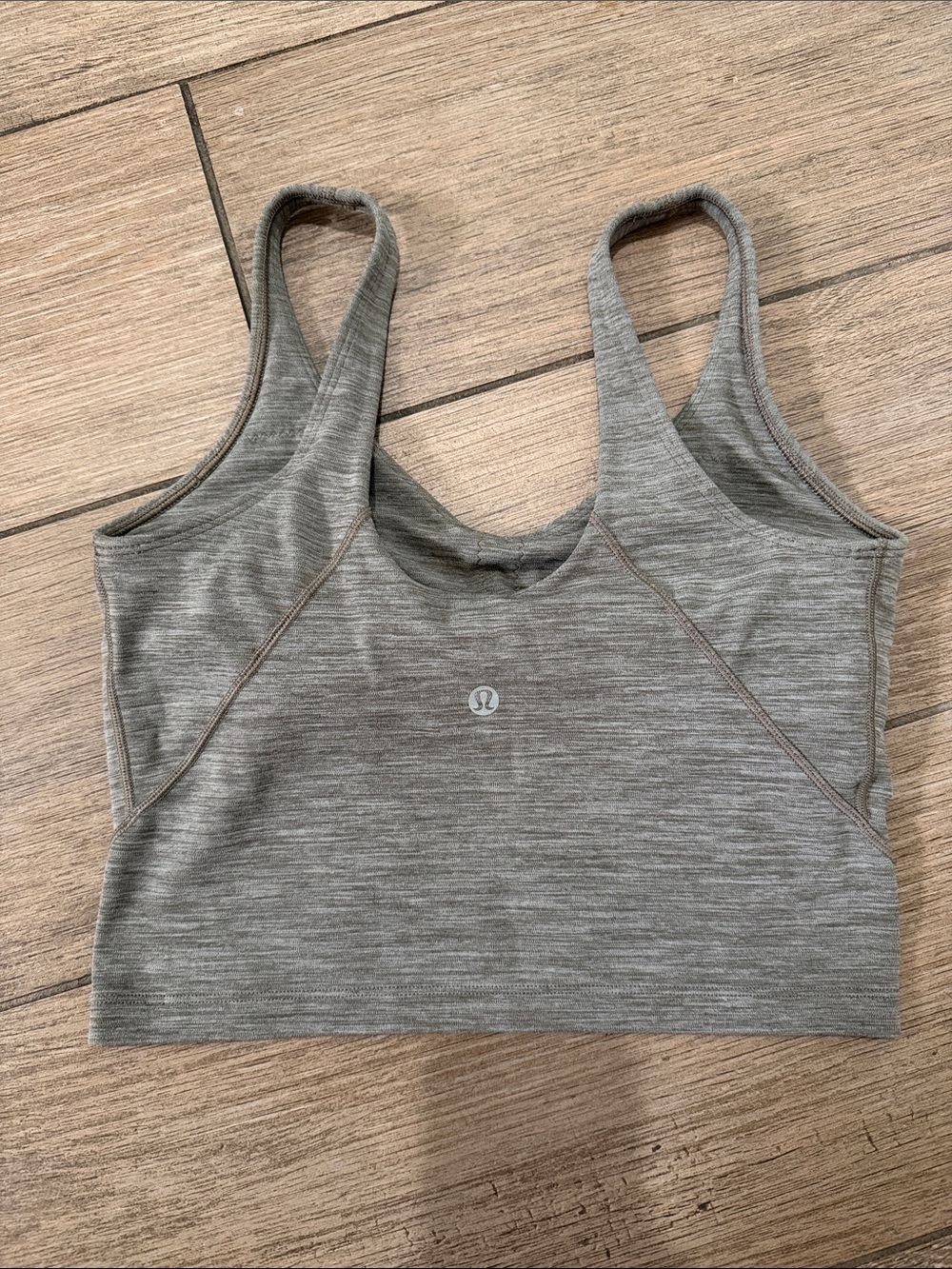 lululemon athletica Heather Gray Sports Bralette